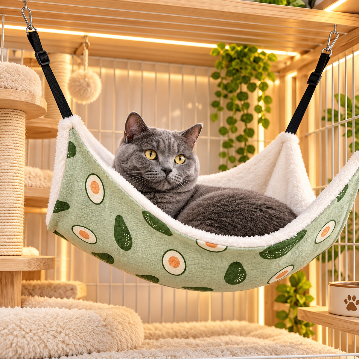 CozySwing Hanging Pet Hammock