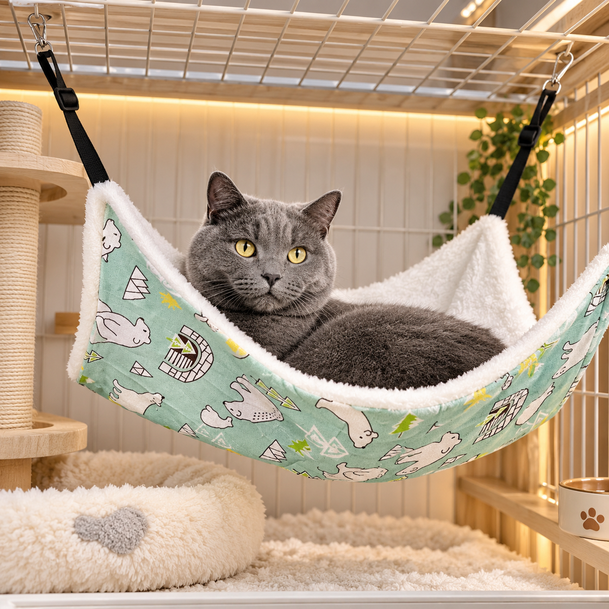 CozySwing Hanging Pet Hammock