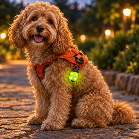 PawGlow – USB Rechargeable LED Pet Collar Light