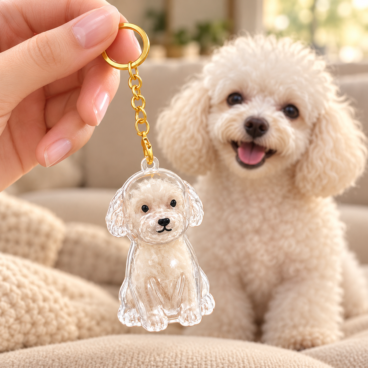 PawMemory – Pet Fur Keepsake Keychain 🐾