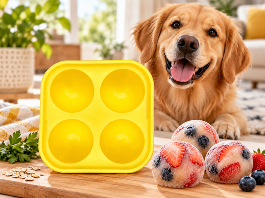 TreatRoll Interactive Dog Treat Ball & Freezer Mold