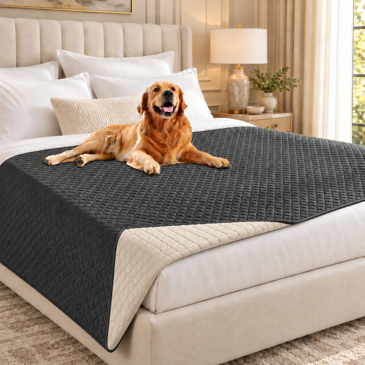 PawShield Waterproof & Non-Slip Pet Blanket