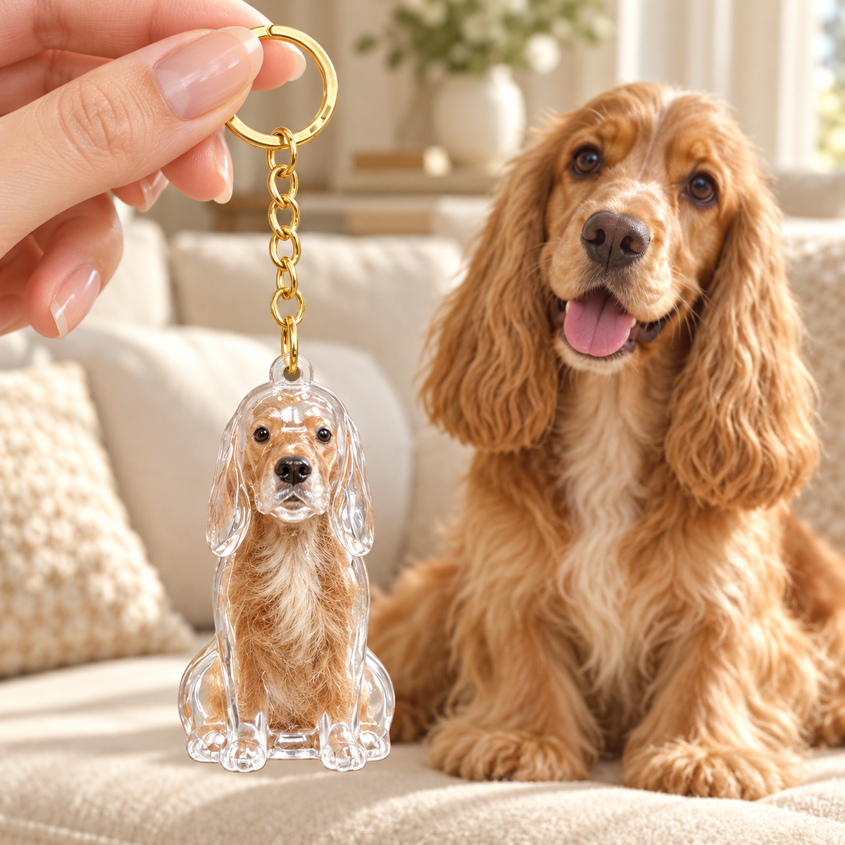 PawMemory – Pet Fur Keepsake Keychain 🐾
