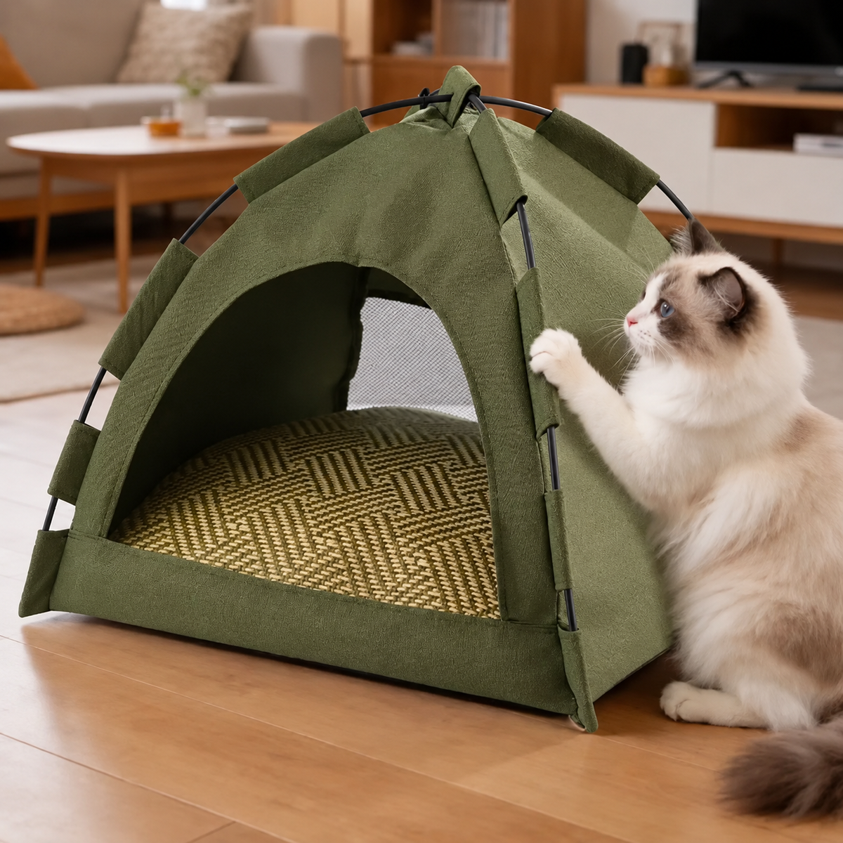 CozyCamp Foldable Pet Tent Bed